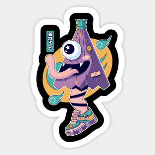 Aesthetic Karakasa Sticker